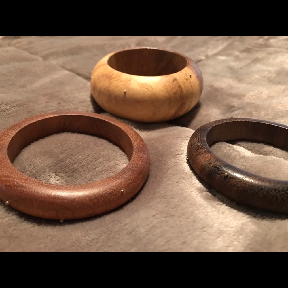 Wooden Bangle Set
